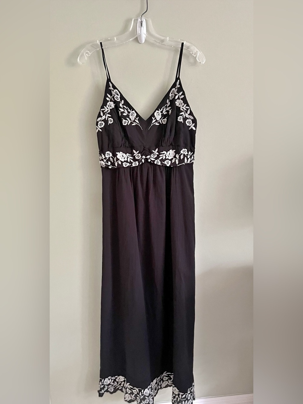 Lucky Brand black maxi summer dress